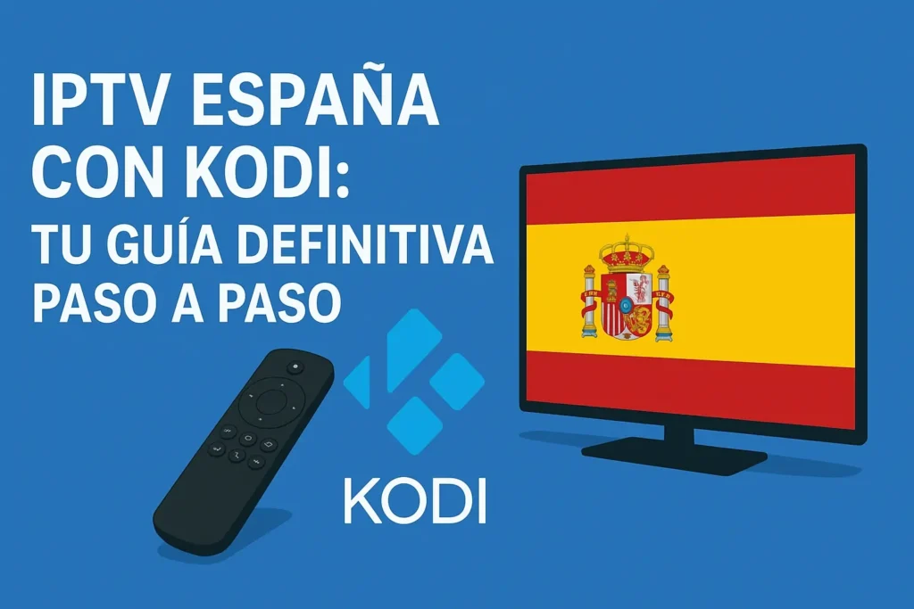 IPTV España con Kodi: Tu Guía Definitiva Paso a Paso
