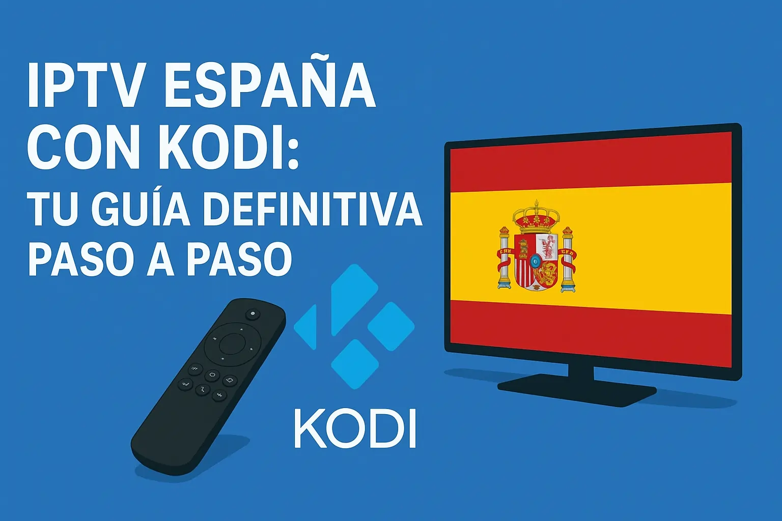 IPTV España con Kodi: Tu Guía Definitiva Paso a Paso