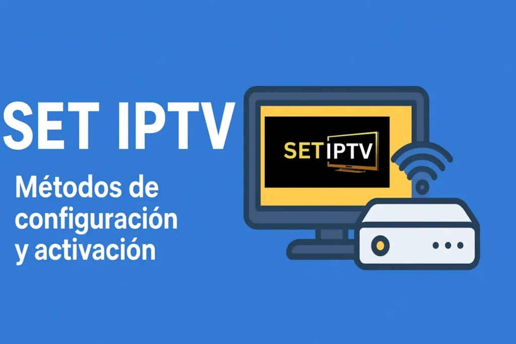 SET IPTV: Métodos de configuración y activación